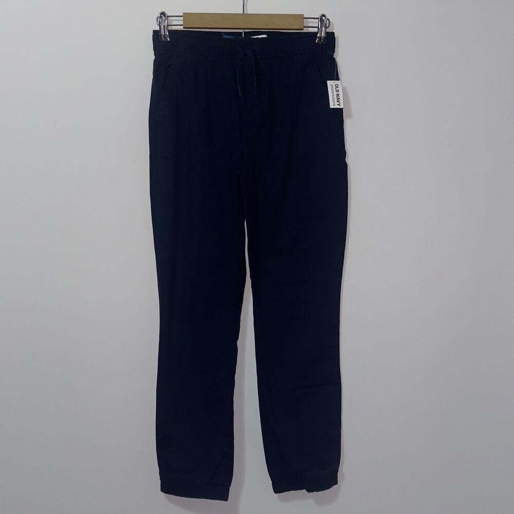 Old navy blue jogger pants boys size XL(14-16)